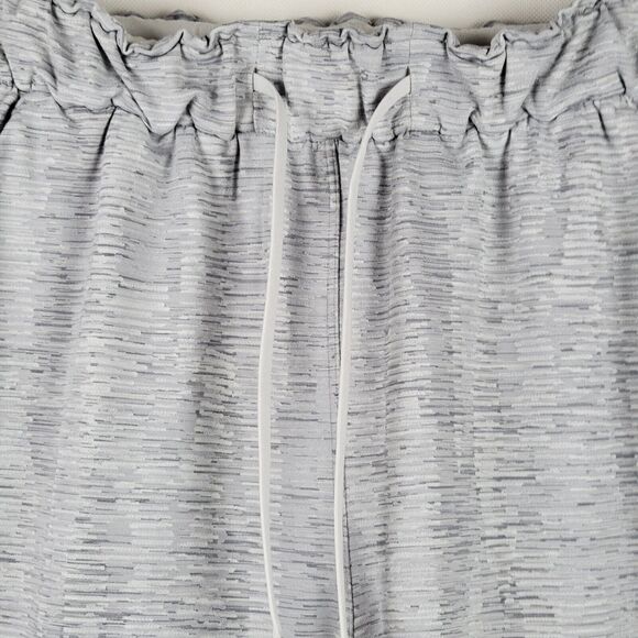 Lululemon Stretch High-Rise Jogger Womens Sz 4 Jacquard Silver Gray Gym Workout - Picture 2 of 9